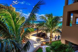 Ocean Front Condo With Full Amenities Sleeps 6 Playa del Carmen Dış mekan fotoğraf